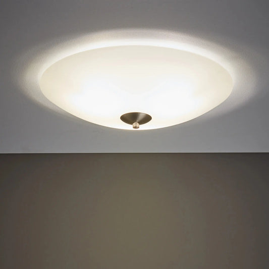 Markslöjd Polar Plafond 43cm, Frostad/Stål