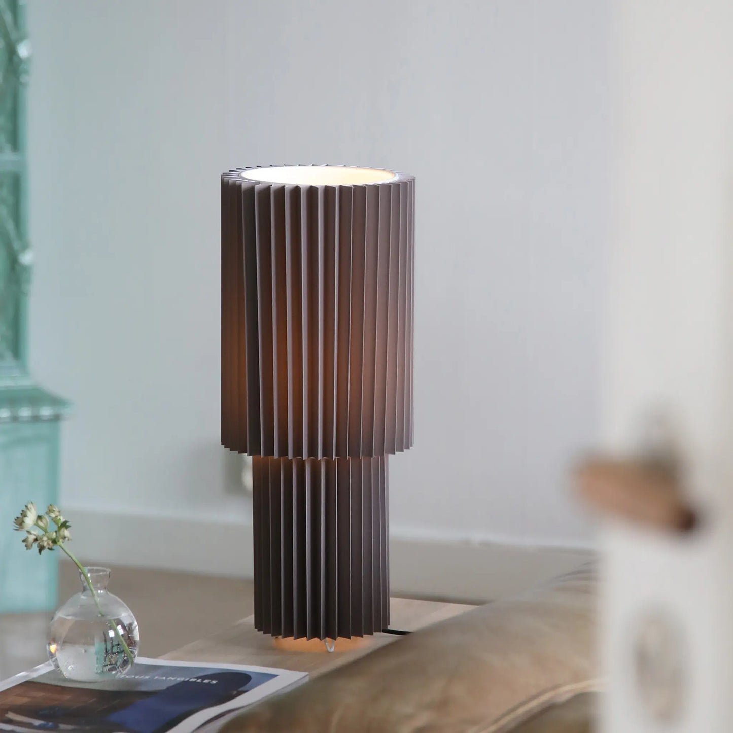 Markslöjd Catis Bordslampa 1 l 45 cm, Grå