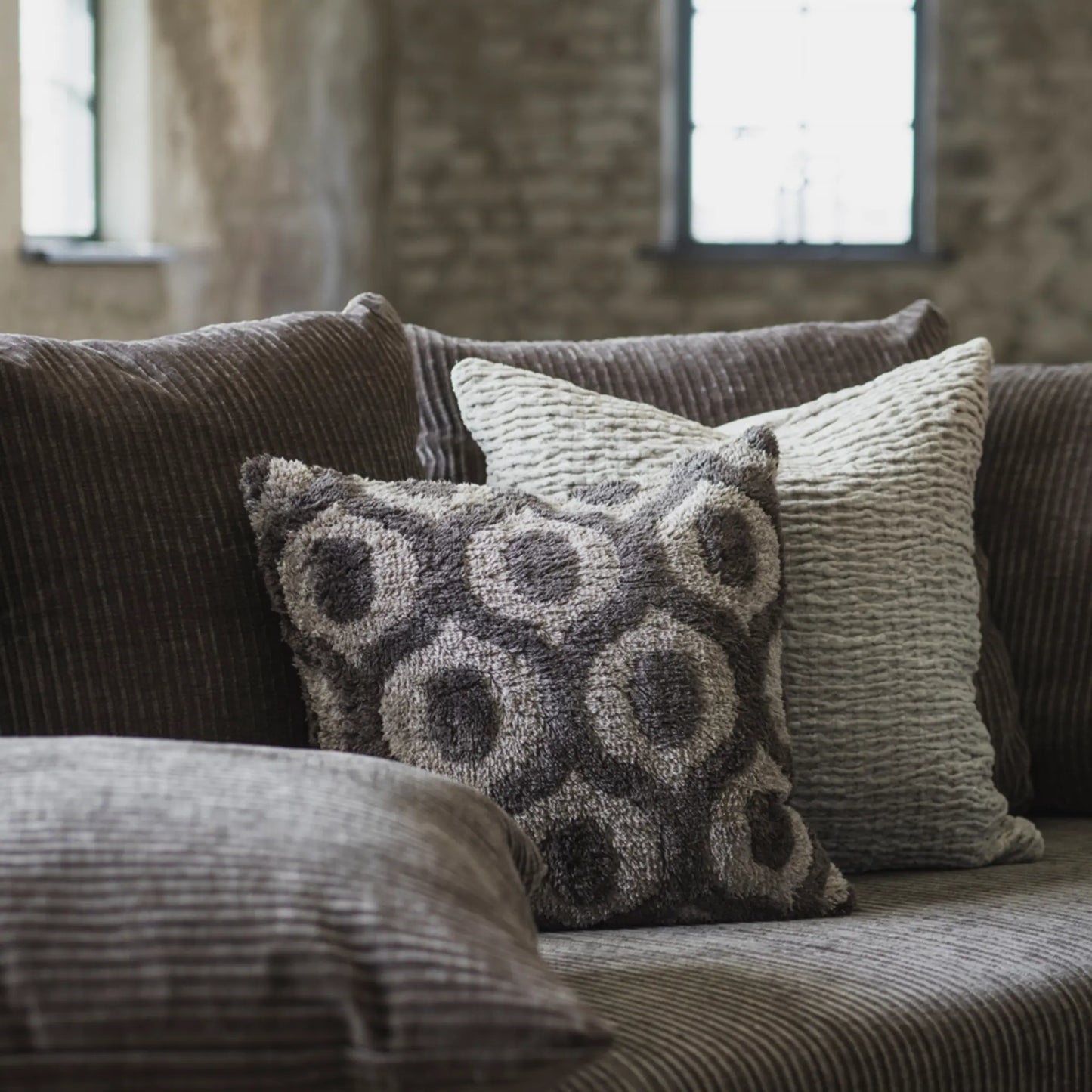 Mogihome, Polini Kuddfodral, Beige-Silvra Home