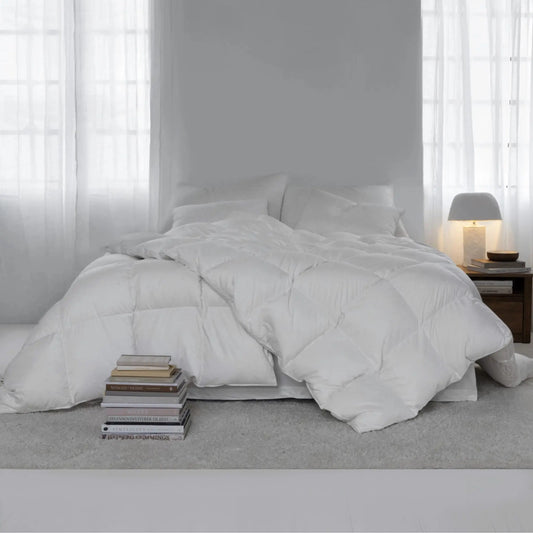 Norsk Dun 90 % Gåsduntäcke Extra Varm 240x220 cm, 1568g