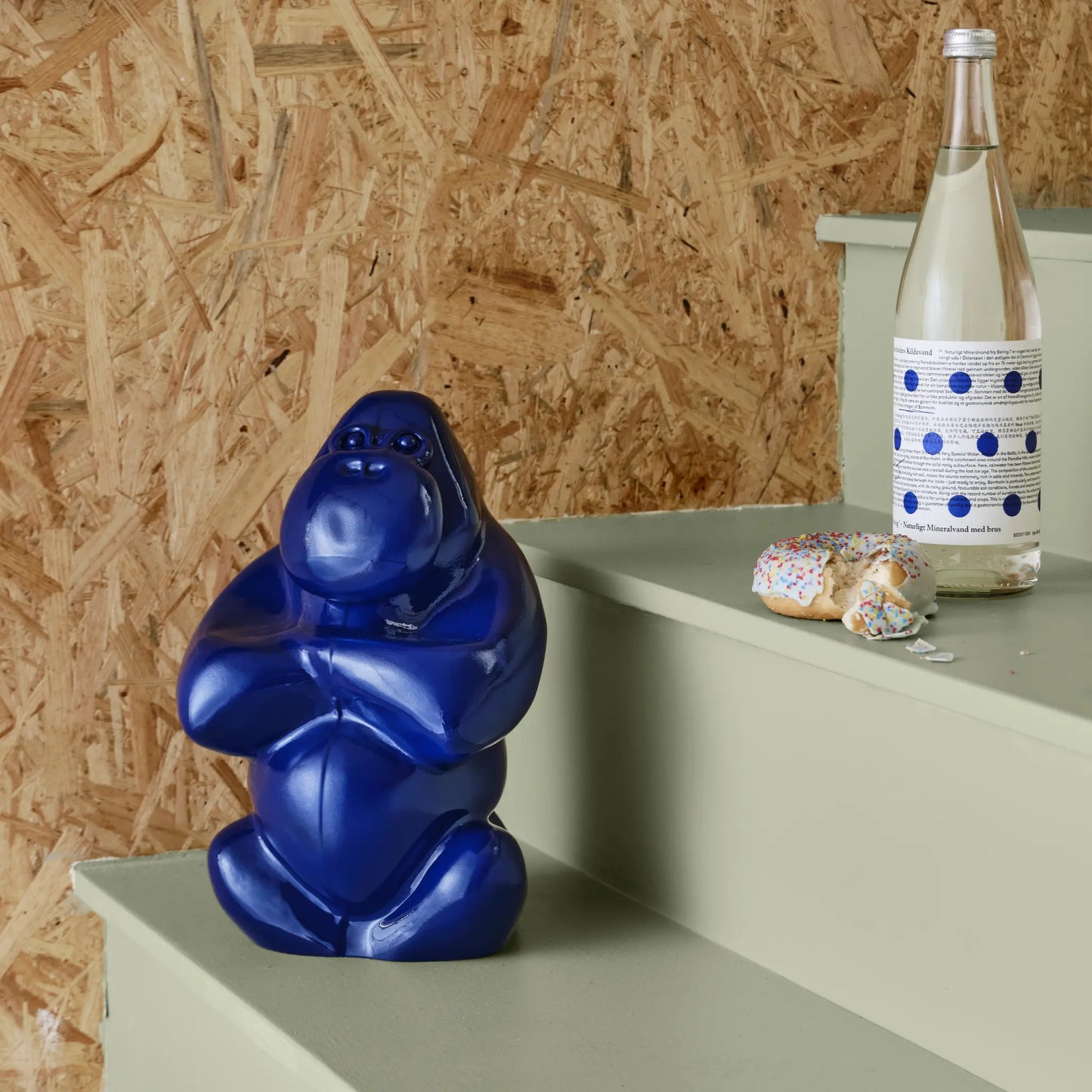 Kosta Boda, Gabba Gabba Hey 30,5 cm, Klein Blå-Silvra Home
