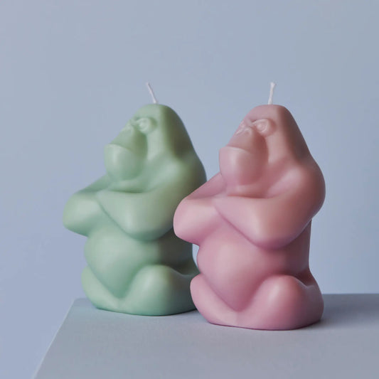 Kosta Boda, Gabba Gabba Ljus 11,5 cm, Rosa-Silvra Home