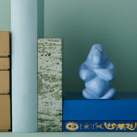 Kosta Boda, Gabba Gabba Hey 12 cm, Aloha Blue-Silvra Home