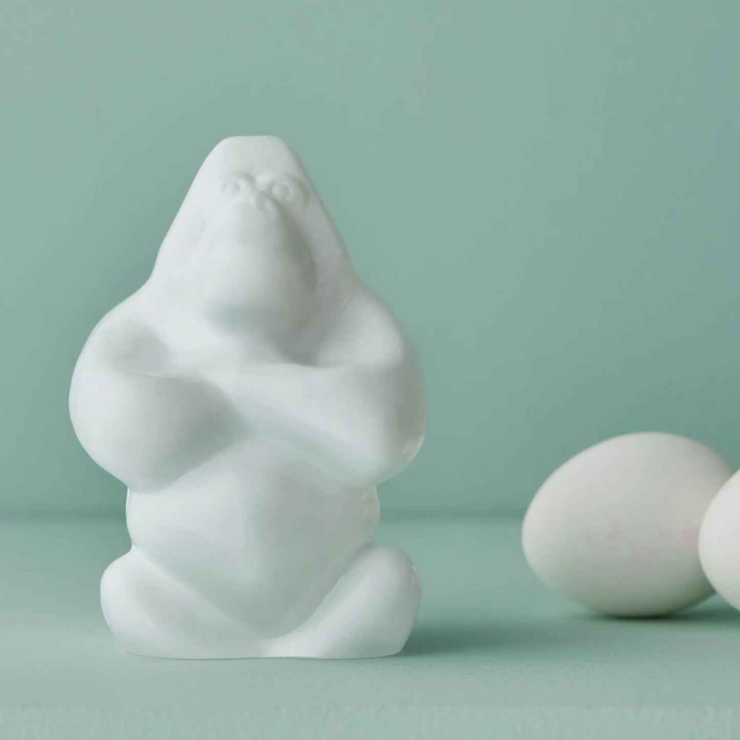 Kosta Boda, Gabba Gabba Hey 12 cm, Cloudy White-Silvra Home