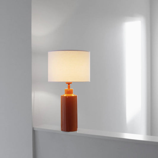 PR Home Solo Bordslampa 55 cm, Vit/Blank Orange