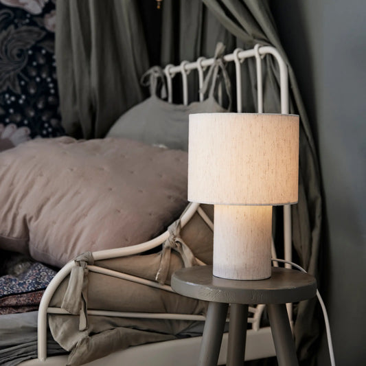 PR Home Leah Bordslampa 28cm, Ljusbeige