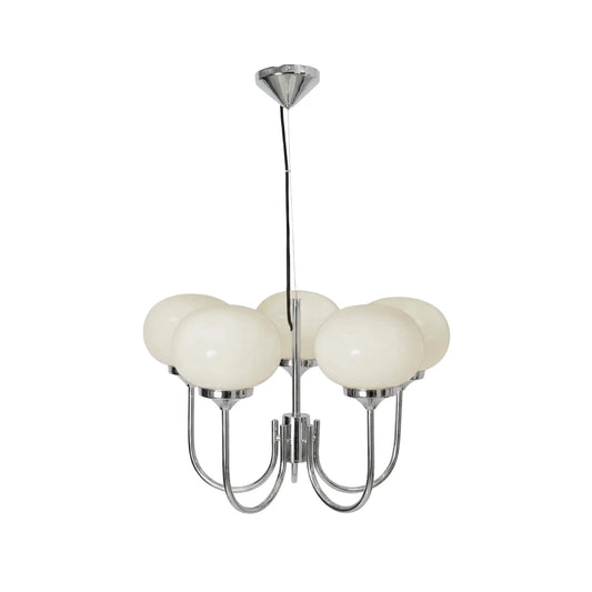 PR Home Elsy Taklampa 35.5cm, Vit Krom