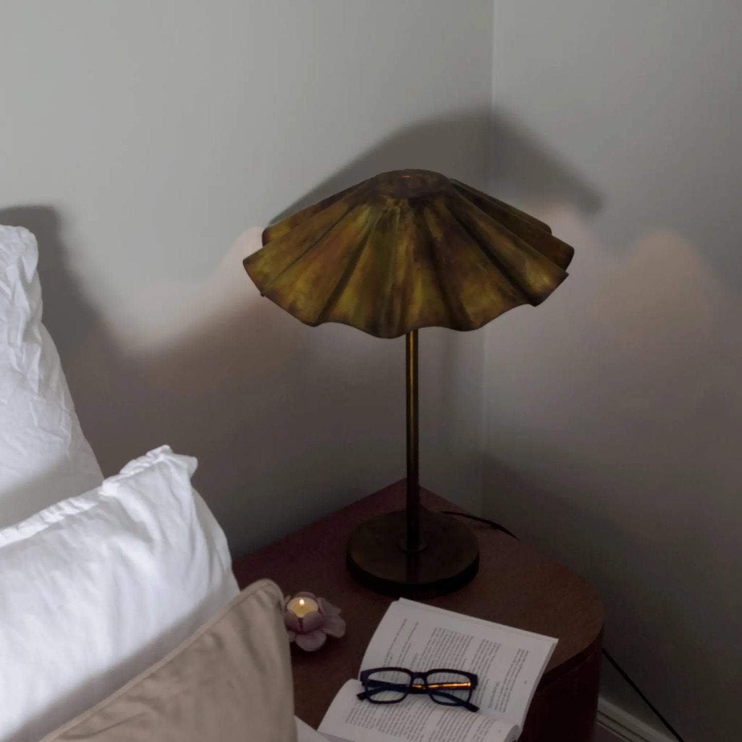 PR Home Aira Bordslampa 54 cm, Oil Brass
