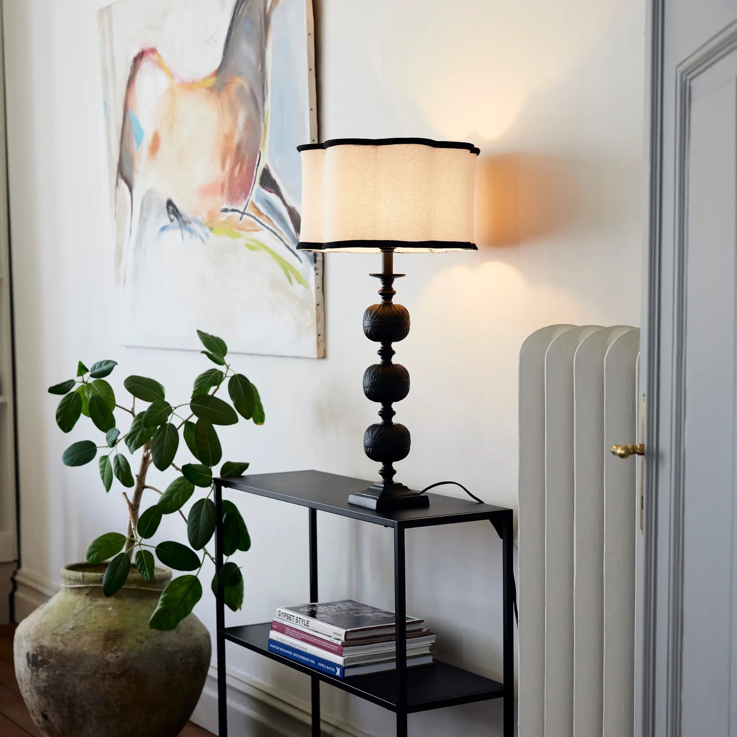 PR Home Flory Bordslampa 70cm, Natur/Svart
