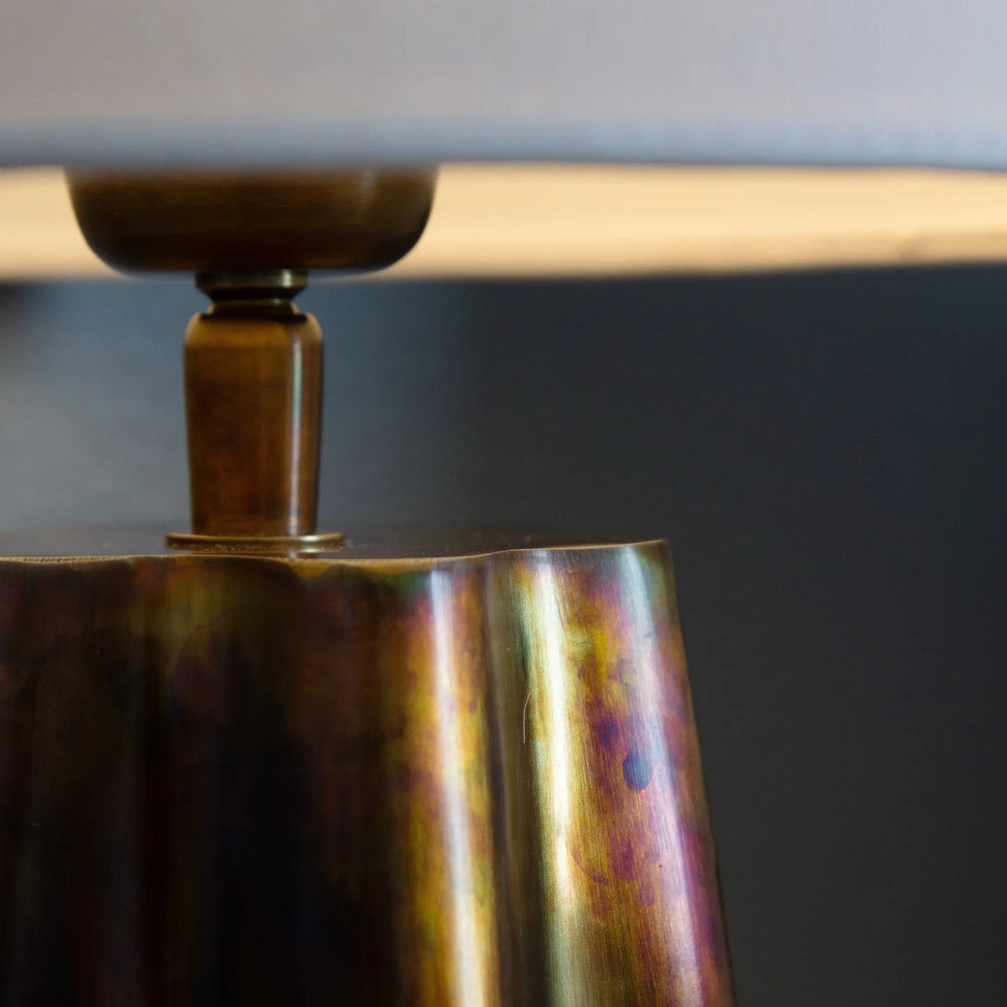 PR Home Aira Bordslampa 50cm, Oil Brass