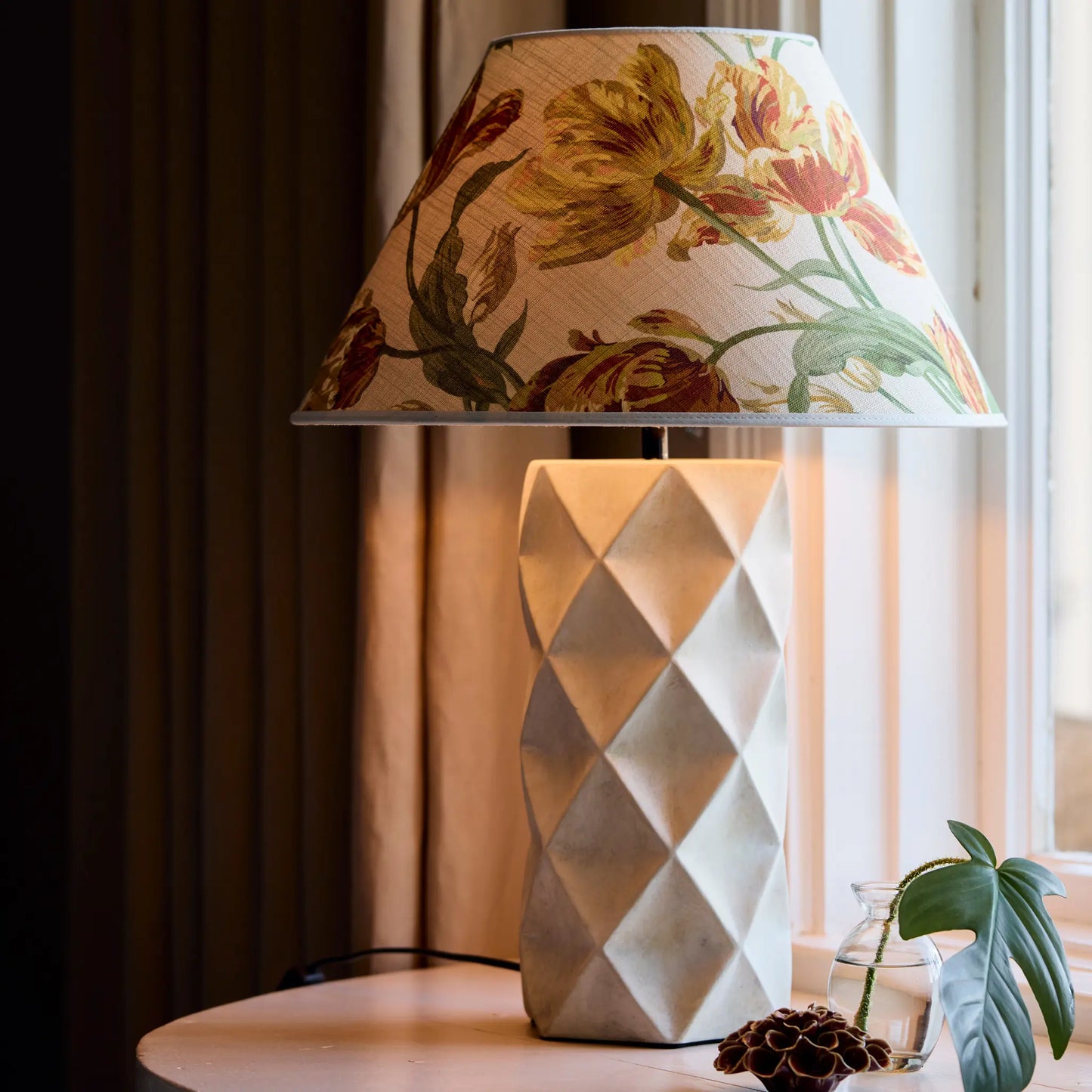 PR Home Hazel Lampfot 43cm, Beige