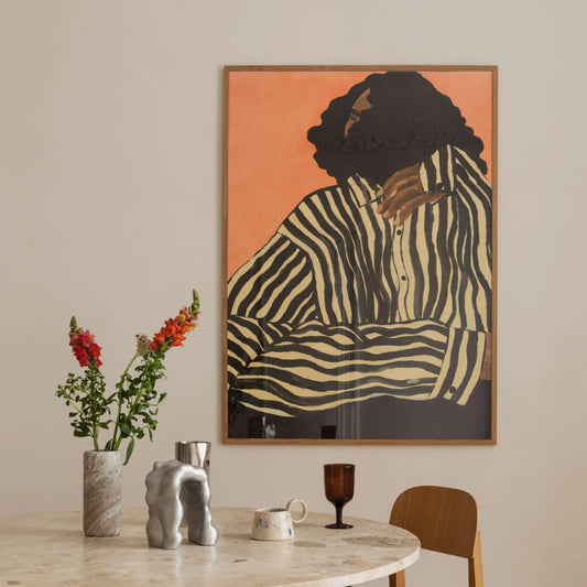 The Poster Club Serene Stripes Poster 100x140