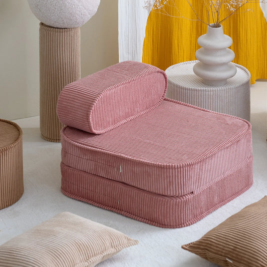 Wigiwama Flip Barnfåtölj, Pink Mousse