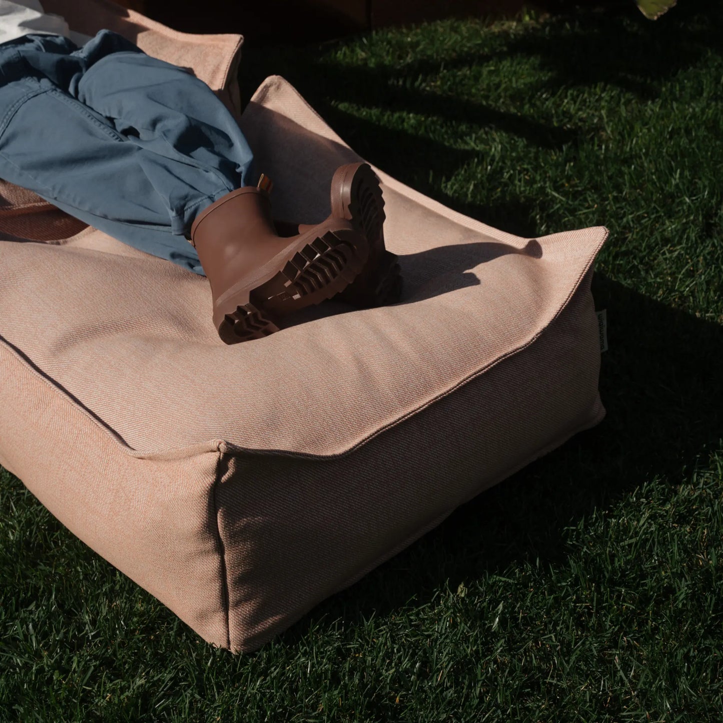 Wigiwama Sittpuff Fyrkantig Utomhus, Seashell