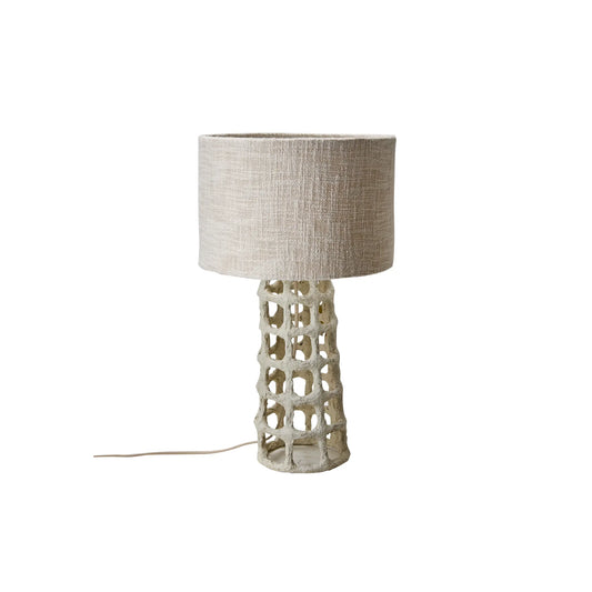 Affari of Sweden, Ruta Bordslampa, Natur-Silvra Home