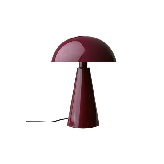 Affari of Sweden, Frank Bordslampa, Burgundy-Silvra Home