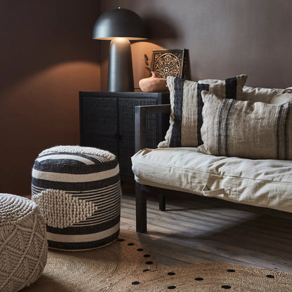 Affari of Sweden, Fungi Bordslampa L, Mörkgrå-Silvra Home