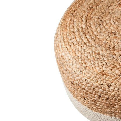 Affari of Sweden, Juni Sittpuff, Natur/elfenben-Silvra Home