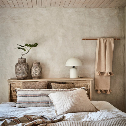 Affari of Sweden, Fungi Bordslampa M, Vit-Silvra Home