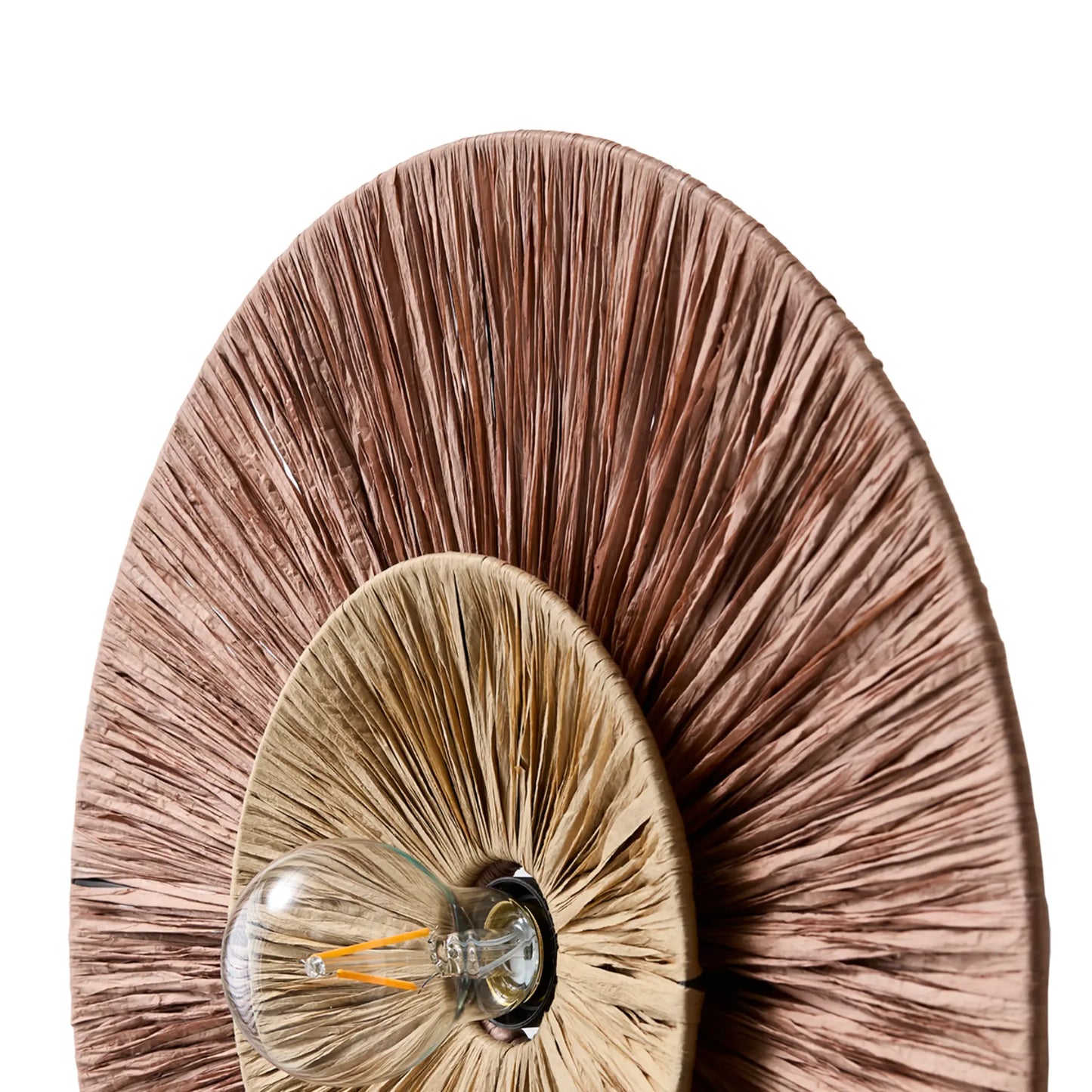 Affari of Sweden, Lando Vägglampa, Brun/natur-Silvra Home