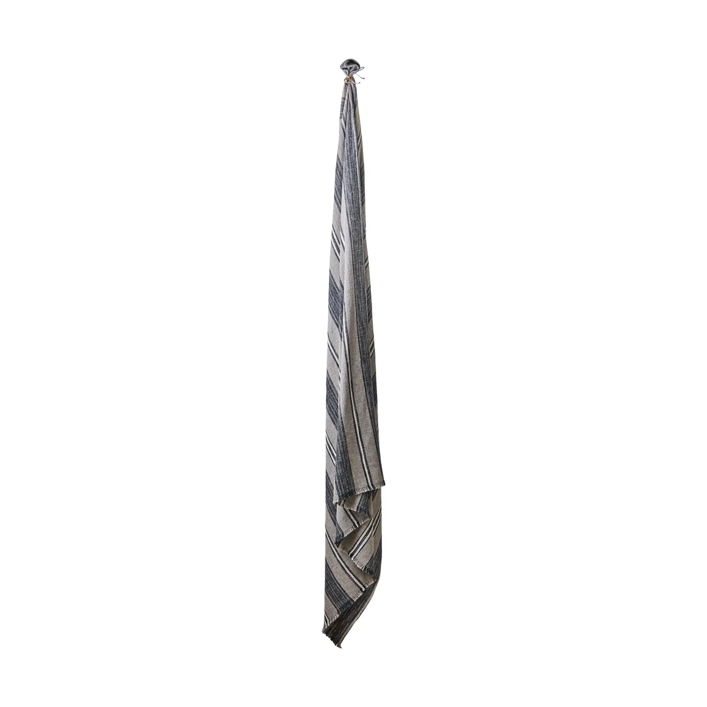 Affari of Sweden Hilda Filt/duk 350x140 cm, Grå/blå