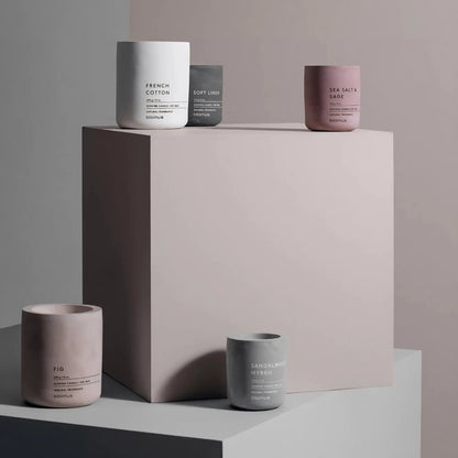 blomus Fraga Doftljus Ø9 cm, Sea Salt Sage/Withered Rose