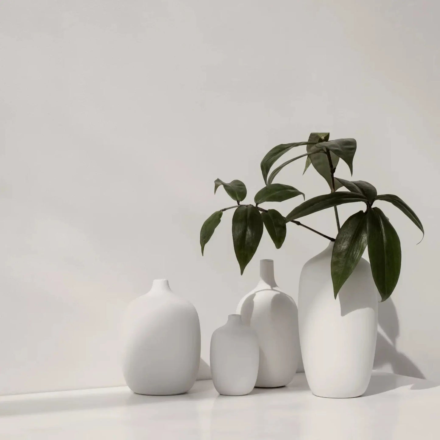 blomus Ceola Vas H21 cm Ø11 cm, Vit