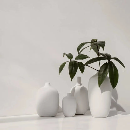 blomus Ceola Vas H21 cm Ø11 cm, Vit