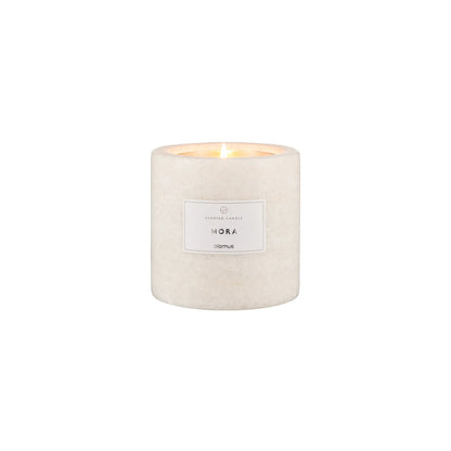 blomus Frabli Doftljus Marmor Ø10 cm, Mora/Moonbeam