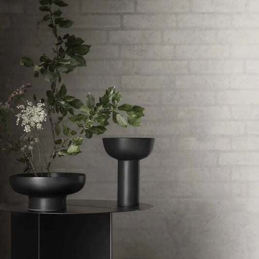 blomus Miyabi Vas Hyacint Ø17 cm, Svart