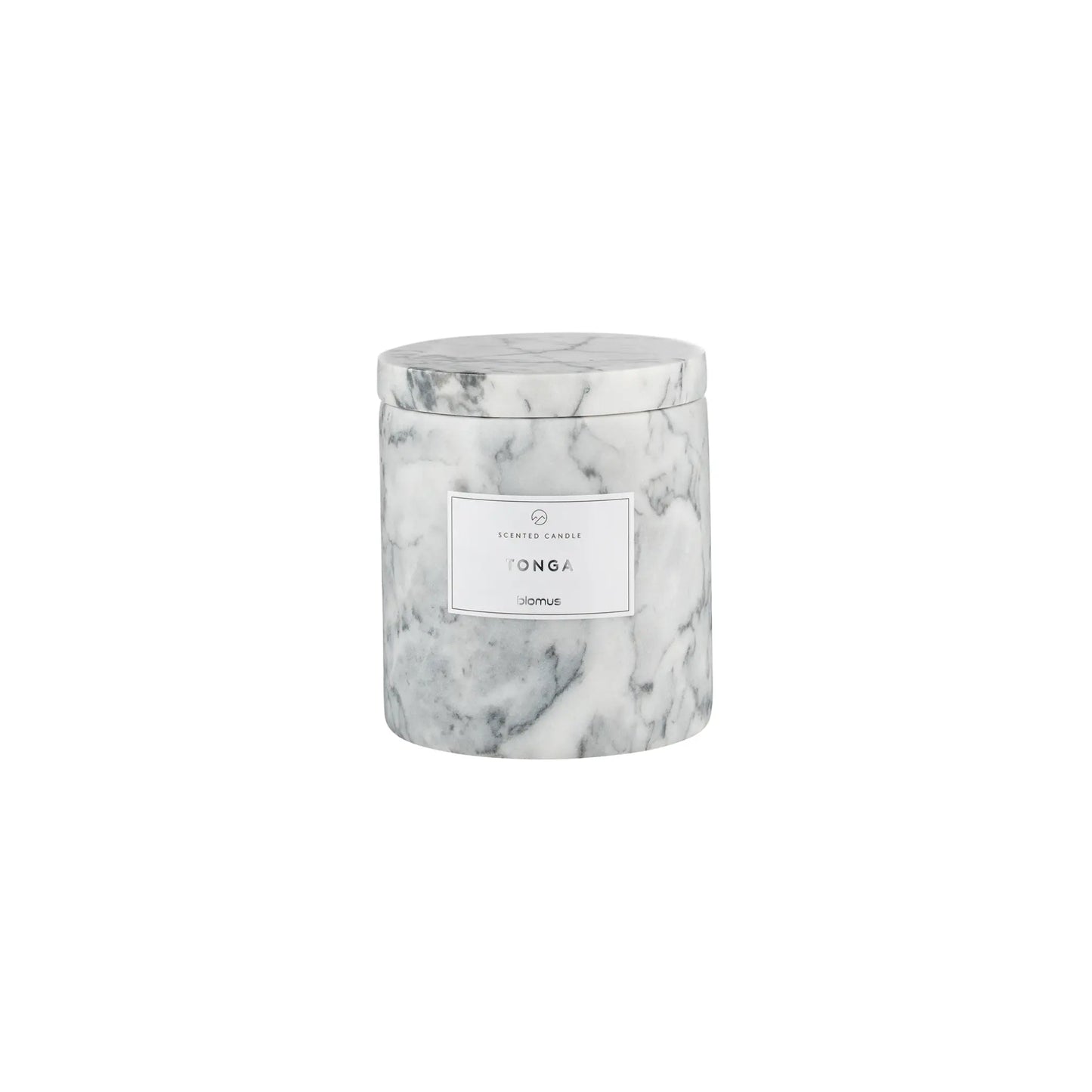 blomus Frabli Doftljus Marmor, Ø8 cm Tonga/Sharkskin
