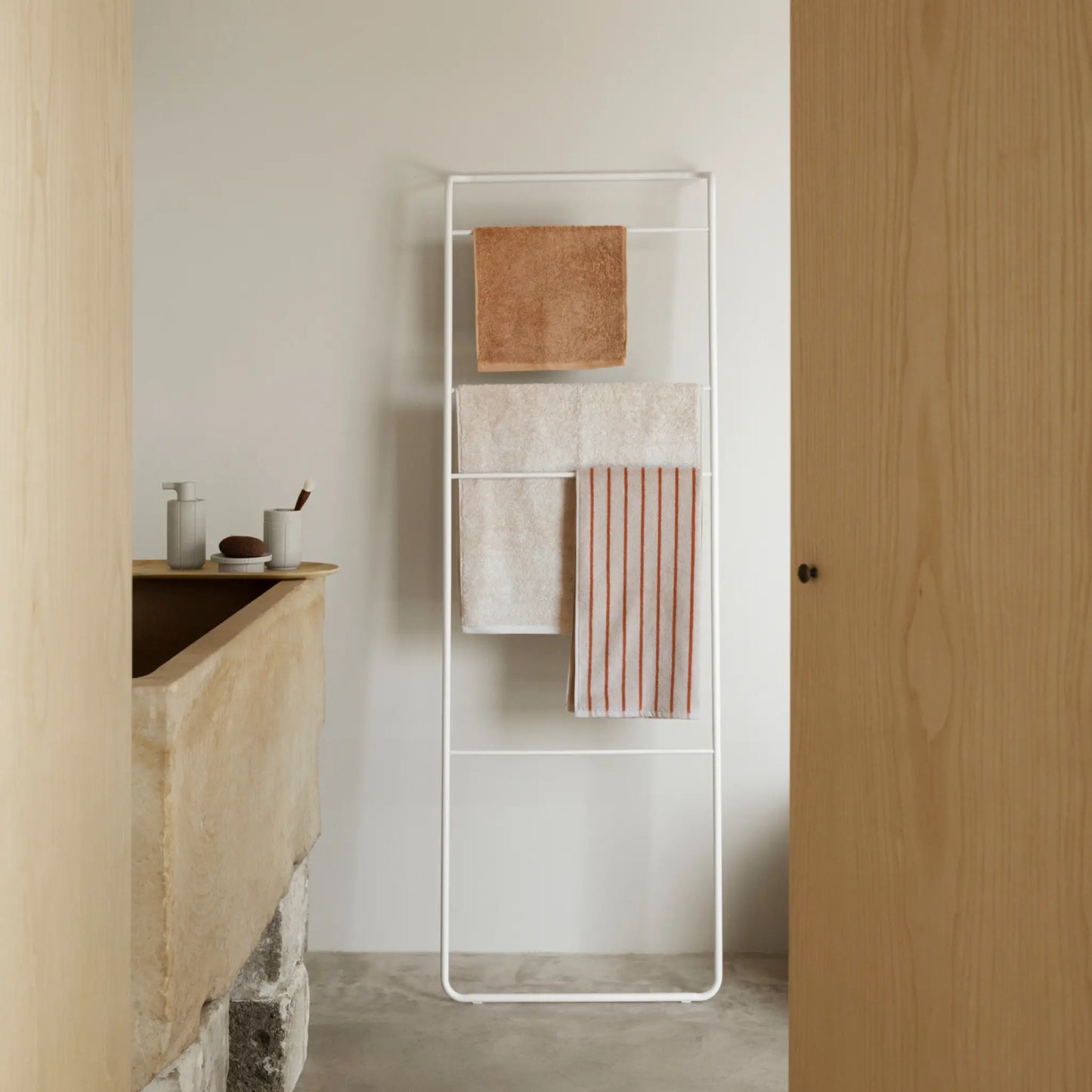 blomus Riva Handduk 50x100 cm, Moonbeam