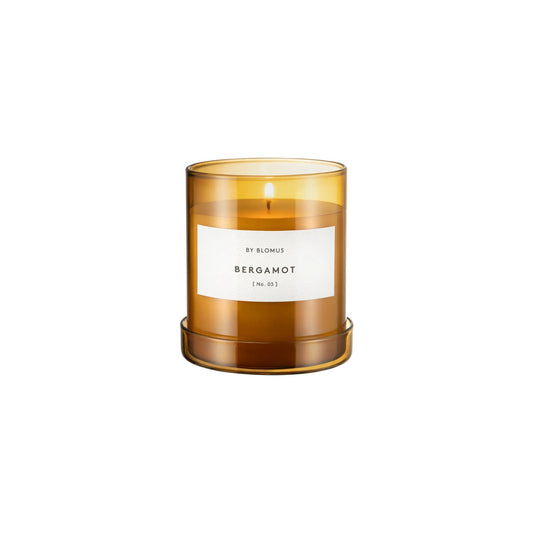 blomus Valoa Doftljus Ø9 cm, Bergamot/Tan