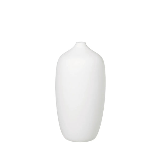 blomus Ceola Vas H25 cm Ø13 cm, Vit