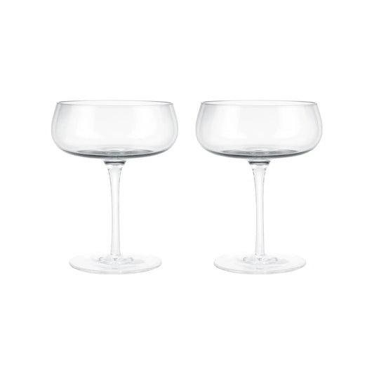 blomus Belo Champagneglas kupa 2-pack 20 cl, Transparent