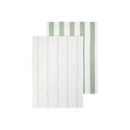 blomus Taulo Handduk 50x70 cm 2 st, Vit/Desert Sage