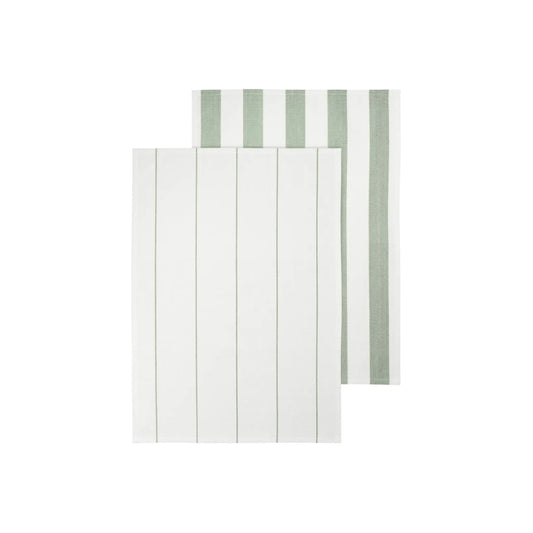 blomus Taulo Handduk 50x70 cm 2 st, Vit/Desert Sage