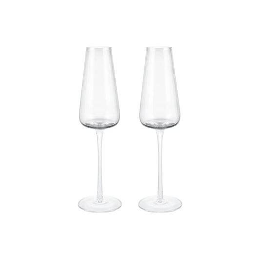 blomus Belo Champagneglas 2-pack 20 cl, Transparent