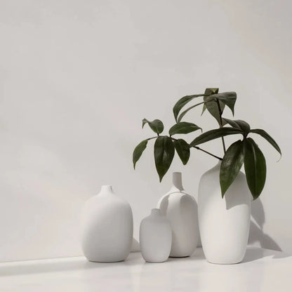 blomus Ceola Vas H25 cm Ø13 cm, Vit