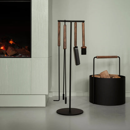 blomus Ashi Vedkorg 45 cm, Brun