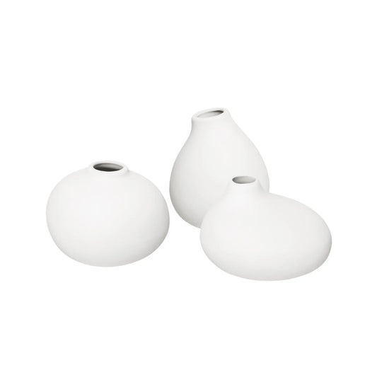 blomus Nona Vaser 3st, Vit