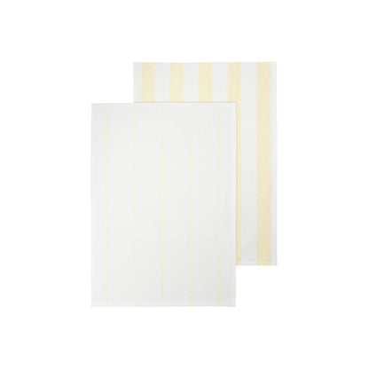 blomus Taulo Handduk 50x70 cm 2 st, Vit/Transparent Yellow