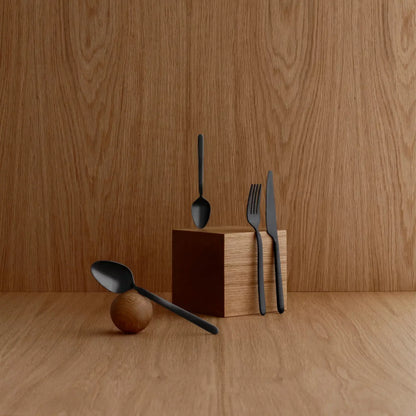 blomus Stella Bestickset 16 Delar, Svart
