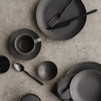 blomus Stella Bestickset 16 Delar, Svart