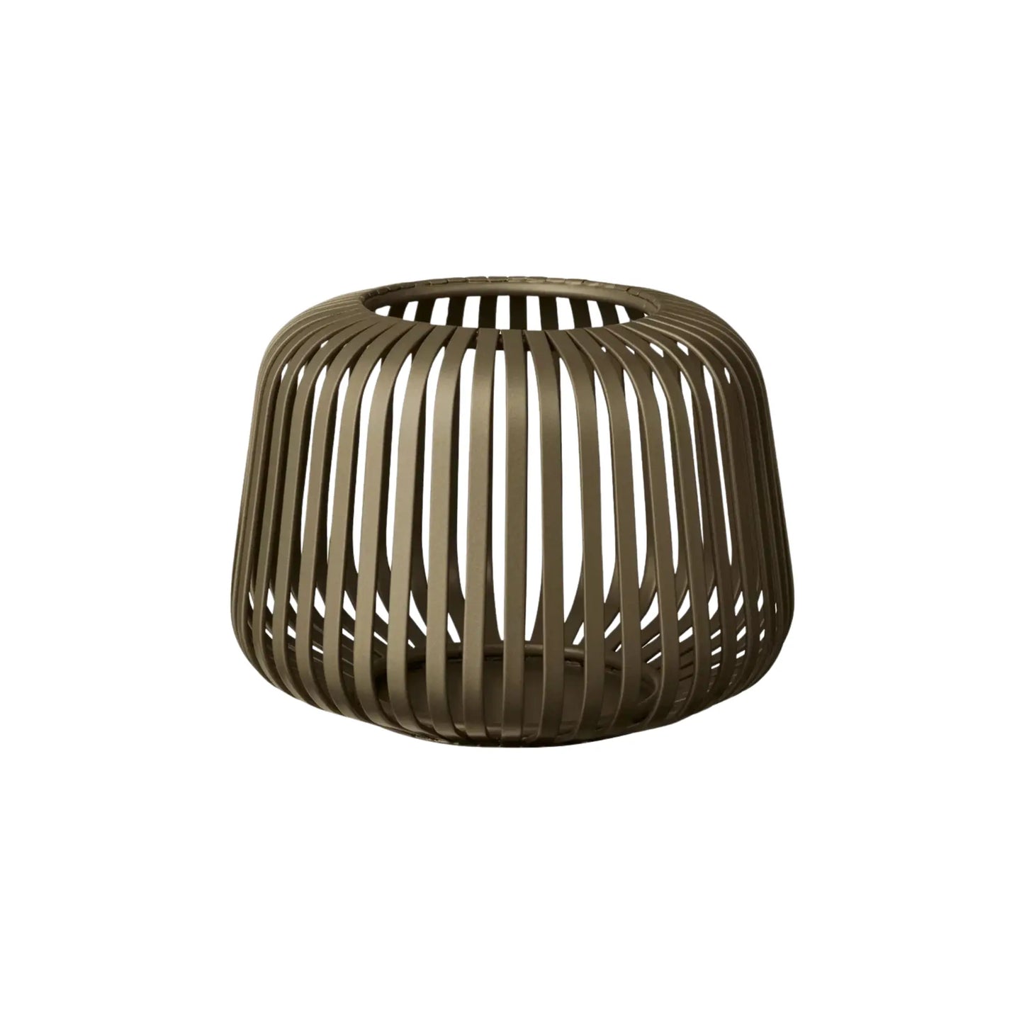 blomus Lito Lanterna Ljuslykta XS, Burned Metal