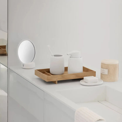 blomus Sono Bricka 10x19 cm, Vit