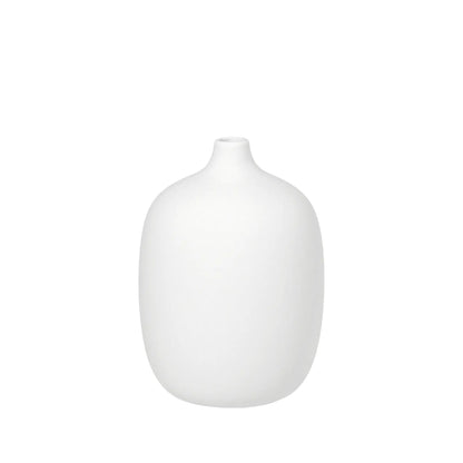blomus Ceola Vas H18,5 cm Ø13,5 cm, Vit