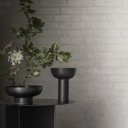 blomus Miyabi Ikebana Vas Ø21 cm, Svart