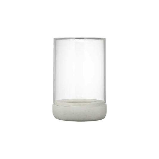 blomus Calma Ljuslykta L 22,5 cm, Ljusgrå