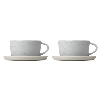 blomus Sablo Kaffekoppar & Fat 2st, Cloud